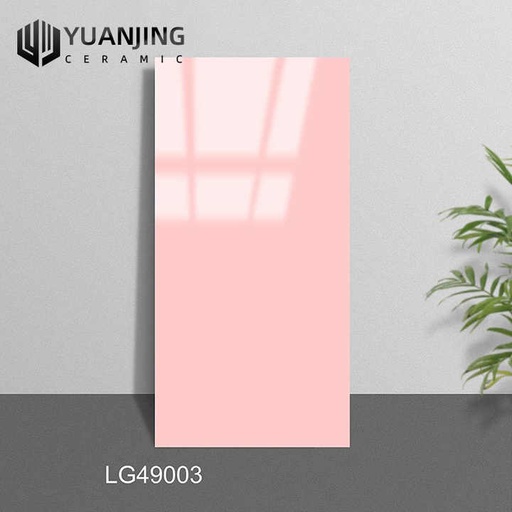 [106062513931] Gạch men bóng màu trơn phong cách kem Pháp Morandi 400x800