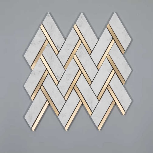 [106278850945] MOSAIC ĐÁ CẦU VỒNG CẨM THẠCH CARRARA HỖN HỢP ĐỒNG THÁI LAN