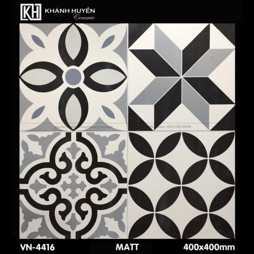 [GCCKH-VN-4416] Gạch ốp lát 400×400 VN-4416