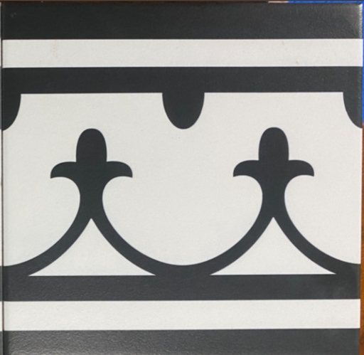 [P201-H1] Gạch Bông Viền 200x200 Men Matt P201-H1